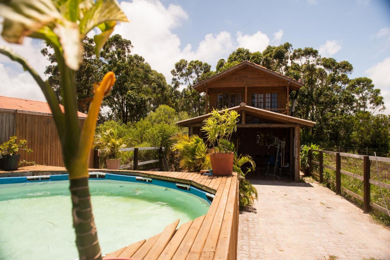 Casa Na Praia Do Rosa Com Piscina อิงบิตูบา ภายนอก รูปภาพ